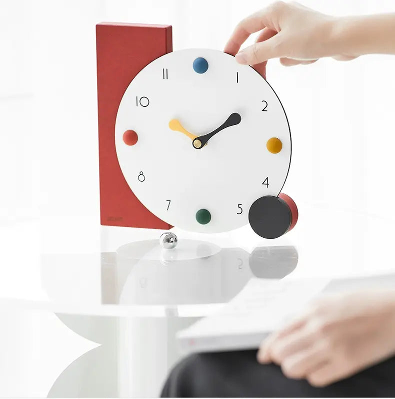 MANDELA Isolde Elegant Desktop Decor Jewelry Seat Bell Clock from MANDELA