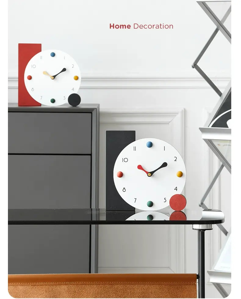 MANDELA Isolde Elegant Desktop Decor Jewelry Seat Bell Clock from MANDELA