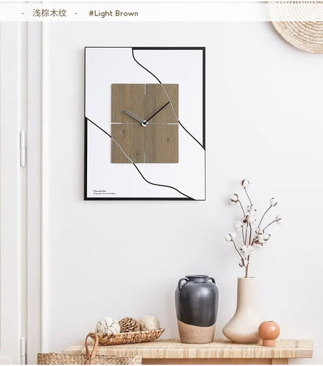 MANDELA Juniper High-End Minimalist Wall Clock from MANDELA