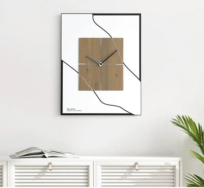 MANDELA Juniper High-End Minimalist Wall Clock from MANDELA