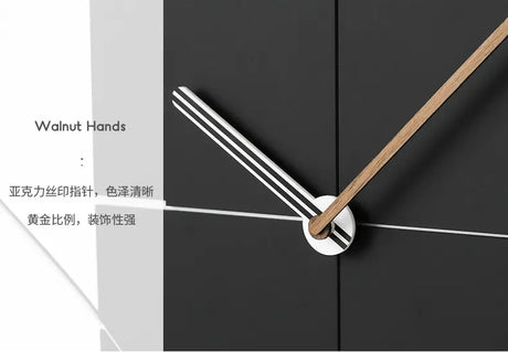 MANDELA Juniper High-End Minimalist Wall Clock from MANDELA