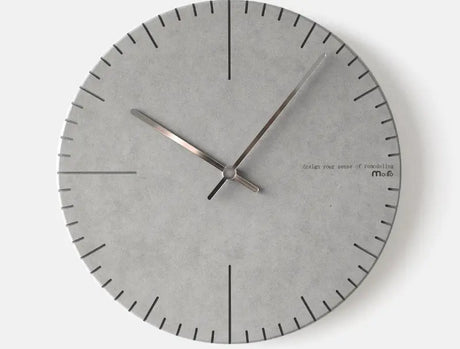 MANDELA Marlowe Modern Minimalist Family Hanging Clock from MANDELA