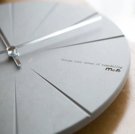 MANDELA Marlowe Modern Minimalist Family Hanging Clock from MANDELA