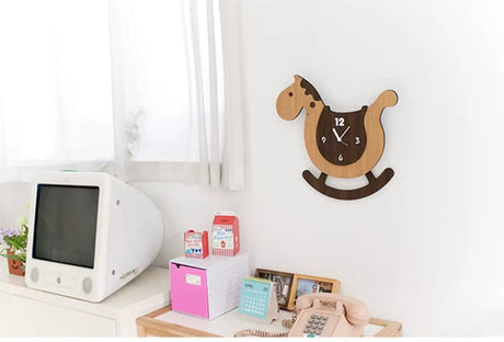 MANDELA Quintero Adorable Silent Swing Clock for Kids from MANDELA