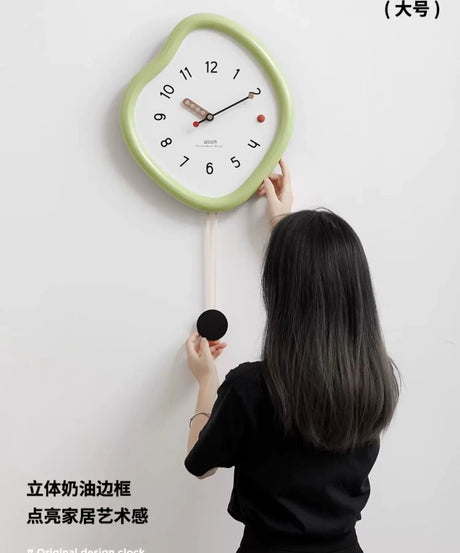 MANDELA Santiago Modern Minimalist Wall Clock from MANDELA