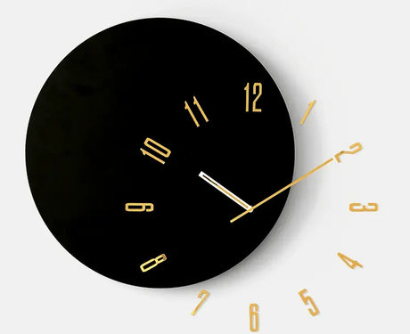 MANDELA Seraphina Scandinavian Minimalist Wall Clock - Light Luxury Decor from MANDELA