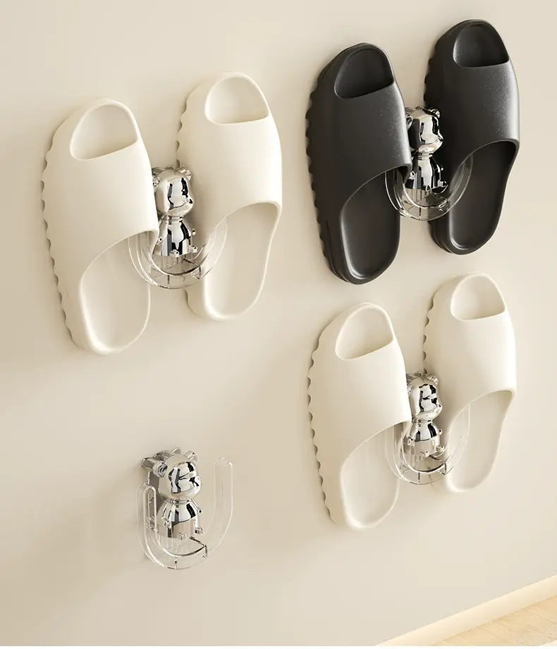 MANDELA Seraphina Versatile Space-Saving Bathroom Slipper Rack. from MANDELA
