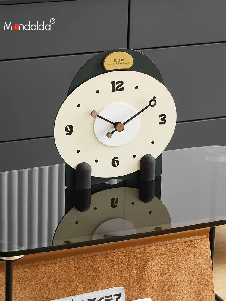 MANDELA Shinju Elegant Multi-Function Home Clock Cabinet from MANDELA