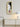 MANDELA Zafrina Chic Minimalist Cream Hanging Clock from MANDELA
