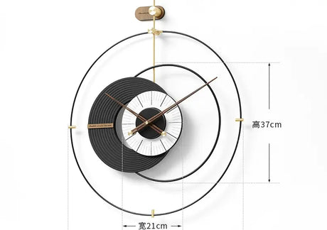 MANDELA Zephyra Elegant Minimalist Wall Clock from MANDELA