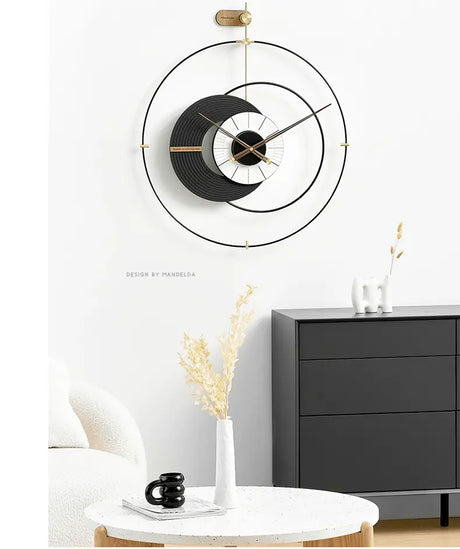 MANDELA Zephyra Elegant Minimalist Wall Clock from MANDELA
