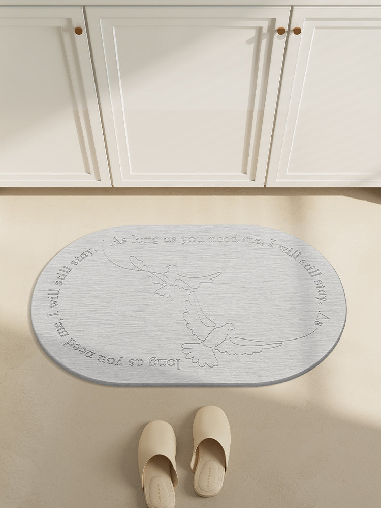 MATREPUBLIC Isadora Quick-Dry Anti-Slip Toilet Cushion Pad from MATREPUBLIC