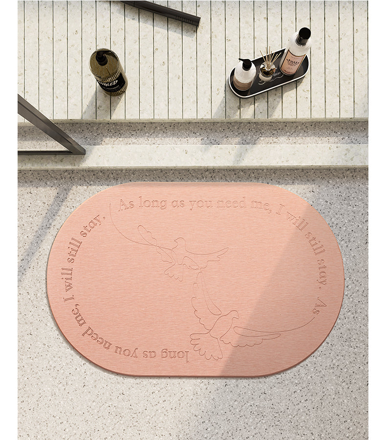 MATREPUBLIC Isadora Quick-Dry Anti-Slip Toilet Cushion Pad from MATREPUBLIC