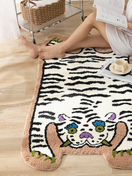 MATREPUBLIC Isolde Whimsical Soft Texture Area Rug from MATREPUBLIC