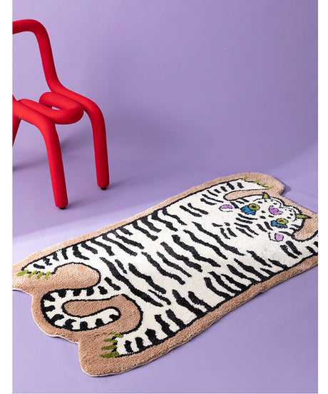 MATREPUBLIC Isolde Whimsical Soft Texture Area Rug from MATREPUBLIC