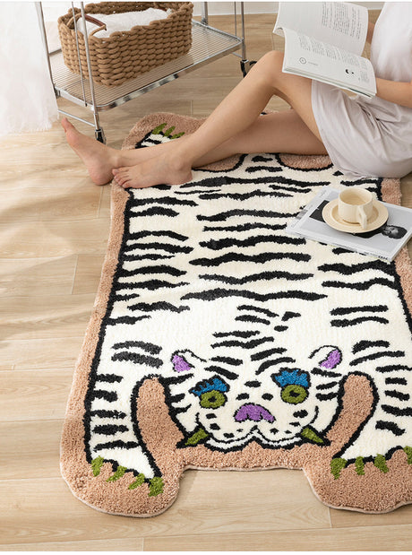 MATREPUBLIC Isolde Whimsical Soft Texture Area Rug from MATREPUBLIC