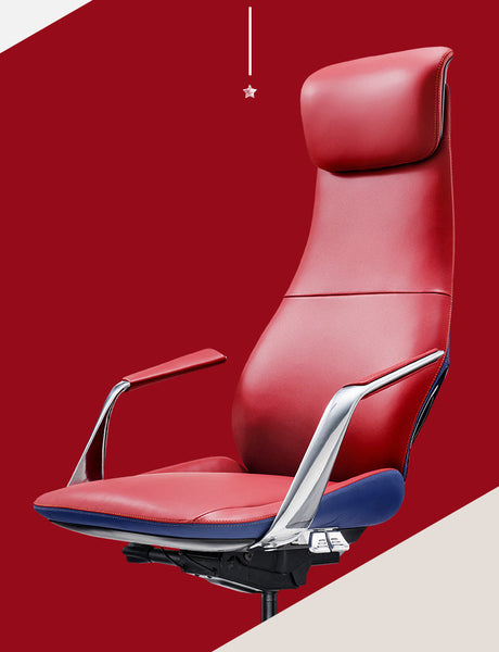 MEDELIN Santiago Ergonomic Comfort Leather Office Chair from MEDELIN