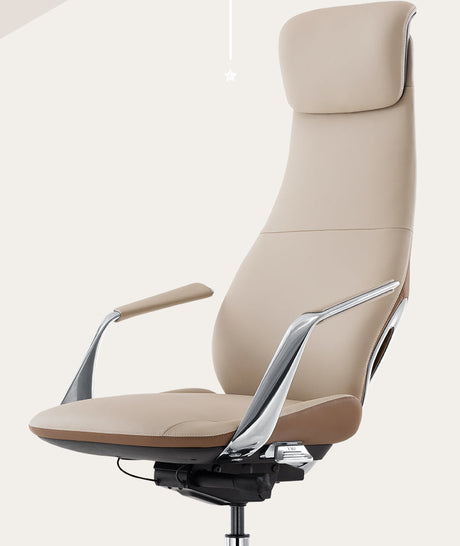 MEDELIN Santiago Ergonomic Comfort Leather Office Chair from MEDELIN