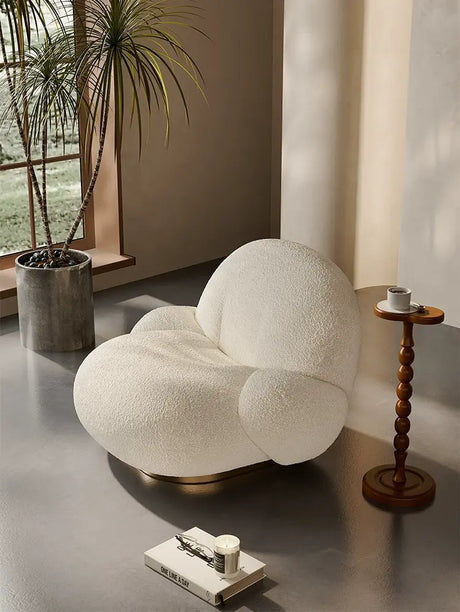 MELOLAT Astrid Cozy Modern Cream Decor Accent from MELOLAT