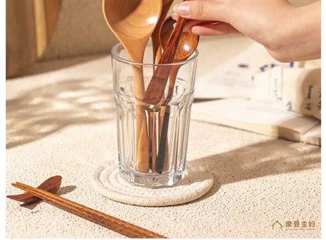 MH Aiko Elegant Natural Wood Chopsticks Set from MH