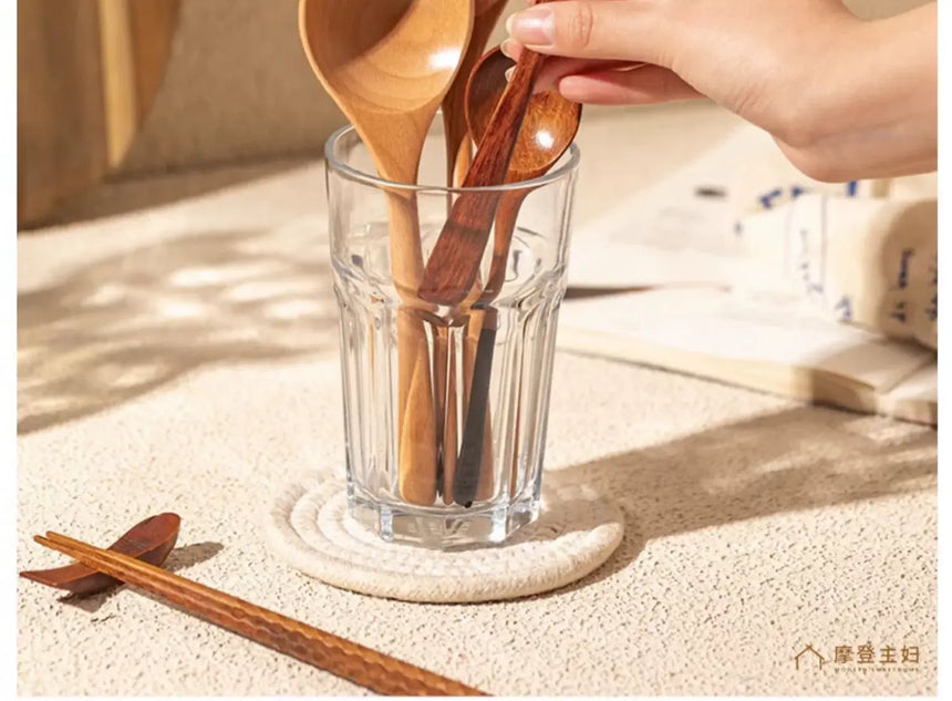 MH Aiko Elegant Natural Wood Chopsticks Set from MH