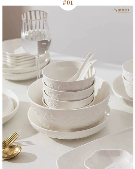 MH Alhambra Chic Scandinavian Soup Bowl Set from MH