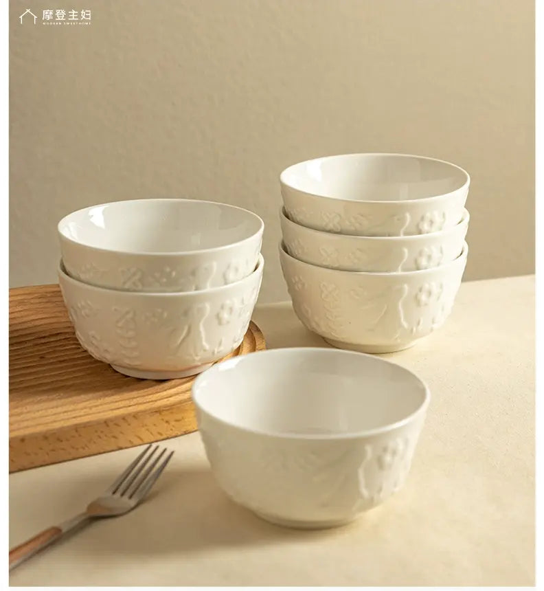 MH Alhambra Chic Scandinavian Soup Bowl Set from MH