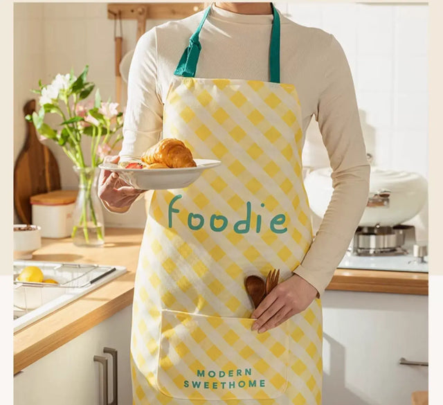 MH Alhambra Luxe Waterproof Kitchen Bib Apron from MH