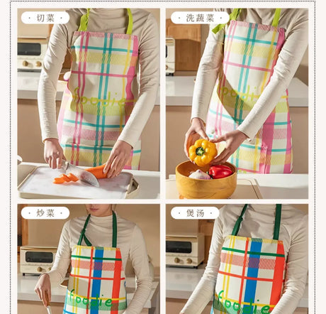 MH Alhambra Luxe Waterproof Kitchen Bib Apron from MH