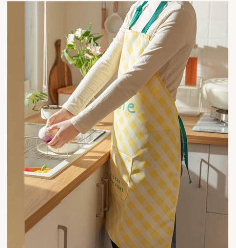 MH Alhambra Luxe Waterproof Kitchen Bib Apron from MH