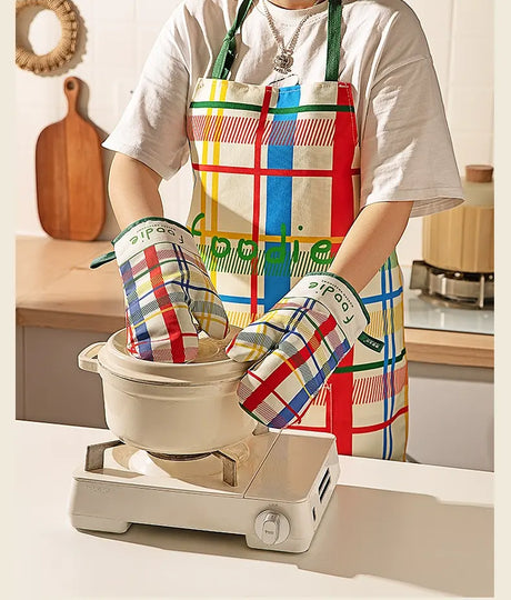 MH Alhambra Luxe Waterproof Kitchen Bib Apron from MH