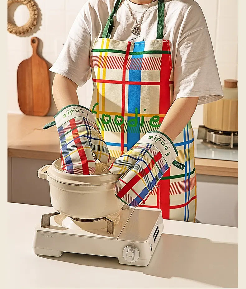 MH Alhambra Luxe Waterproof Kitchen Bib Apron from MH