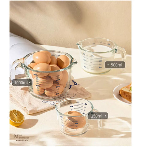 MH Alhambra Ultra-Precise Heat-Resistant Measuring Cup Set from MH