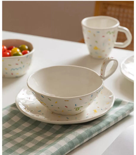 MH Amaya Chic Ceramic Dining Set Home Use from MH