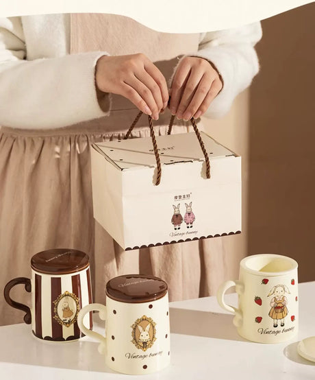 MH Amaya Elegant Ceramic Teacup Gift Set from MH