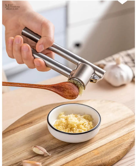 MH Amaya Premium Stainless Steel Garlic Press Tool from MH