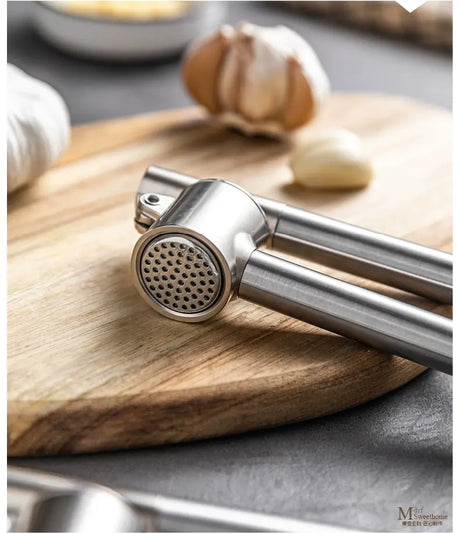 MH Amaya Premium Stainless Steel Garlic Press Tool from MH