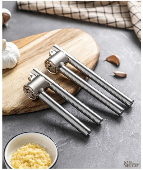 MH Amaya Premium Stainless Steel Garlic Press Tool from MH