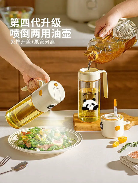 MH Amaya Versatile Airtight Seasoning Glass Injector Bottle from MH