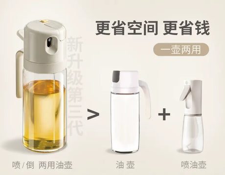 MH Amaya Versatile Airtight Seasoning Glass Injector Bottle from MH