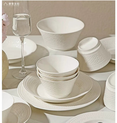 MH Calista Elegant Chic Ceramic Tableware Set from MH