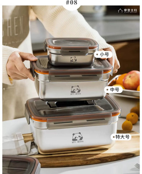 MH Carlotta Stainless Steel Sealing Bento Box from MH