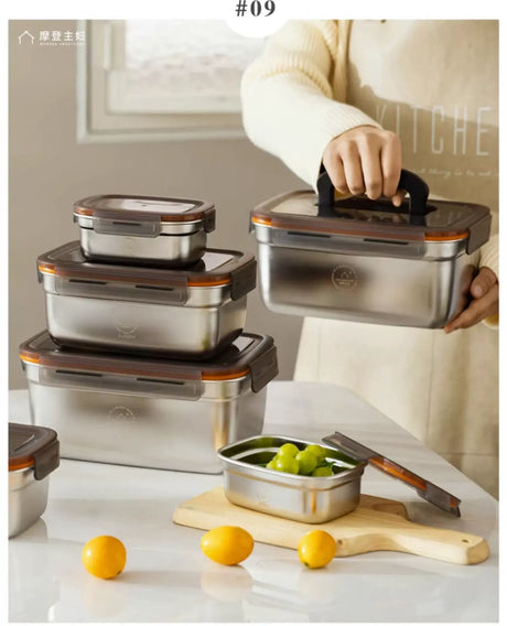 MH Carlotta Stainless Steel Sealing Bento Box from MH