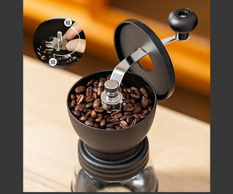 MH Elanora Compact Manual Coffee Grinder Machine from MH