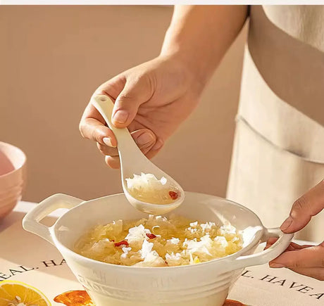 MH Elowen Elegant High-Value Ceramic Soup Spoon from MH