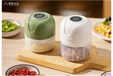 MH Elowen Ergonomic Electric Garlic Crusher from MH