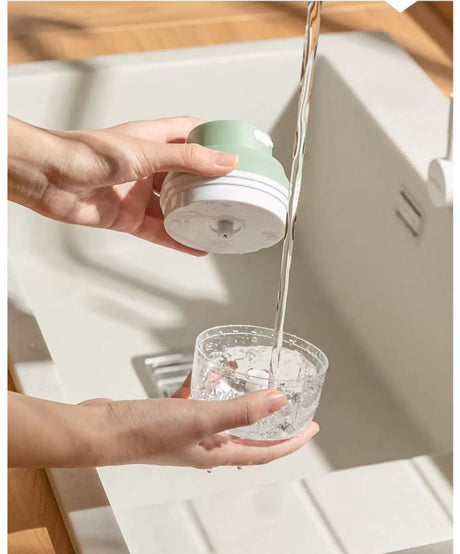 MH Elowen Ergonomic Electric Garlic Crusher from MH