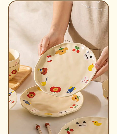 MH Elowen Stylish Tableware Set - Dinner Plate Gift Box from MH
