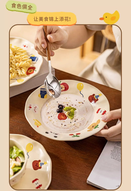 MH Elowen Stylish Tableware Set - Dinner Plate Gift Box from MH