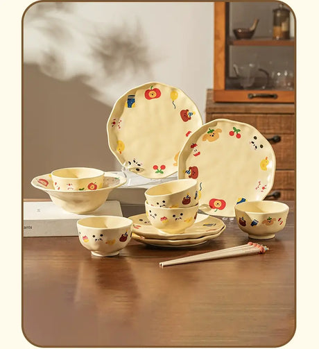MH Elowen Stylish Tableware Set - Dinner Plate Gift Box from MH